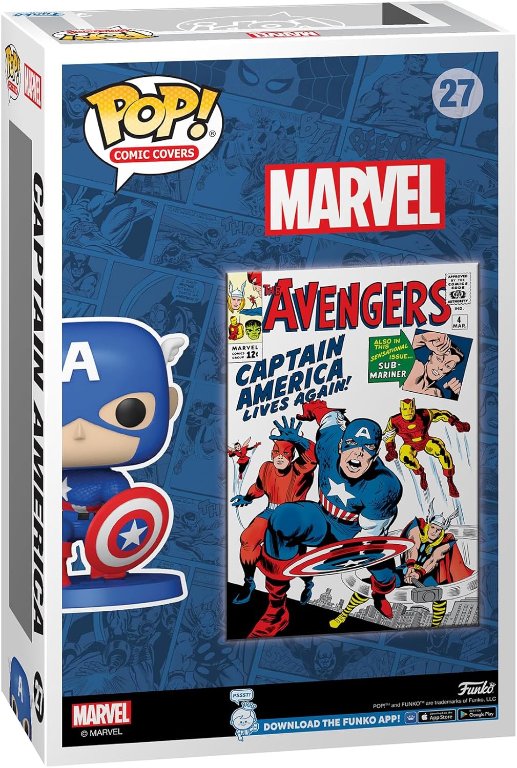 Funko Pop! Comic Cover: Marvel - Avengers #4 (1963)