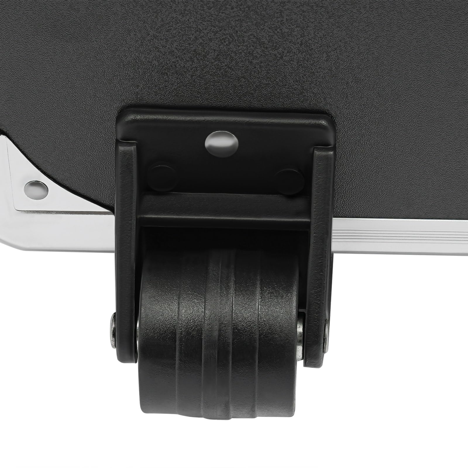 Fußpflege Koffer, Mobile-fußpflege Fusspflegekoffer mit 2 Räder 4 Schlüssel, Tragfähigkeit 50 kg, Werkzeug Organizer für Fußbadgeschäfte,Massagesalons (Schwarz+Silber)