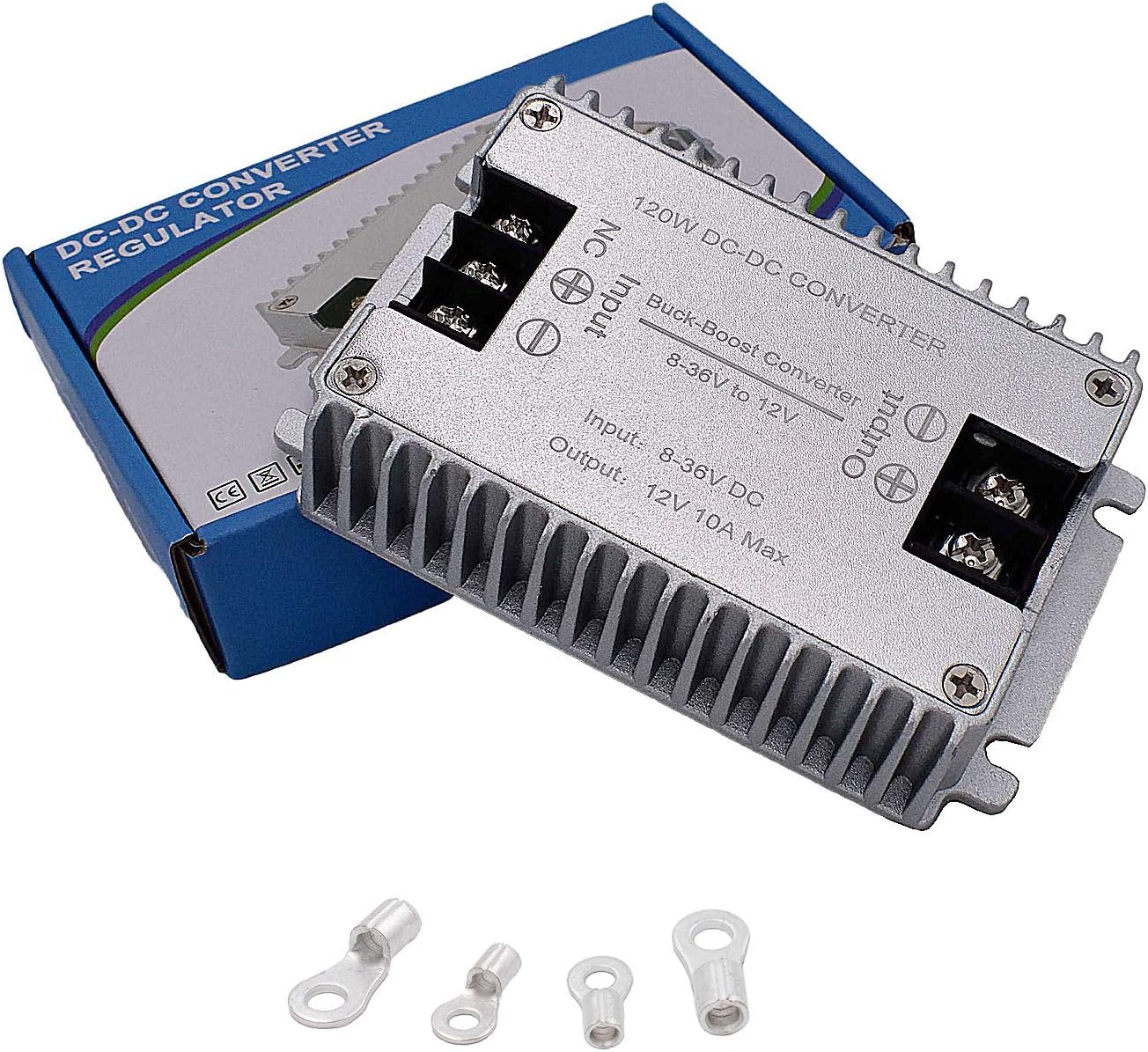 DC to DC High Efficiency Voltage Converter 8-36V to 12V 10A 120W Buck-Boost Converter DIY Power Supply Step-Down/Up Transformer