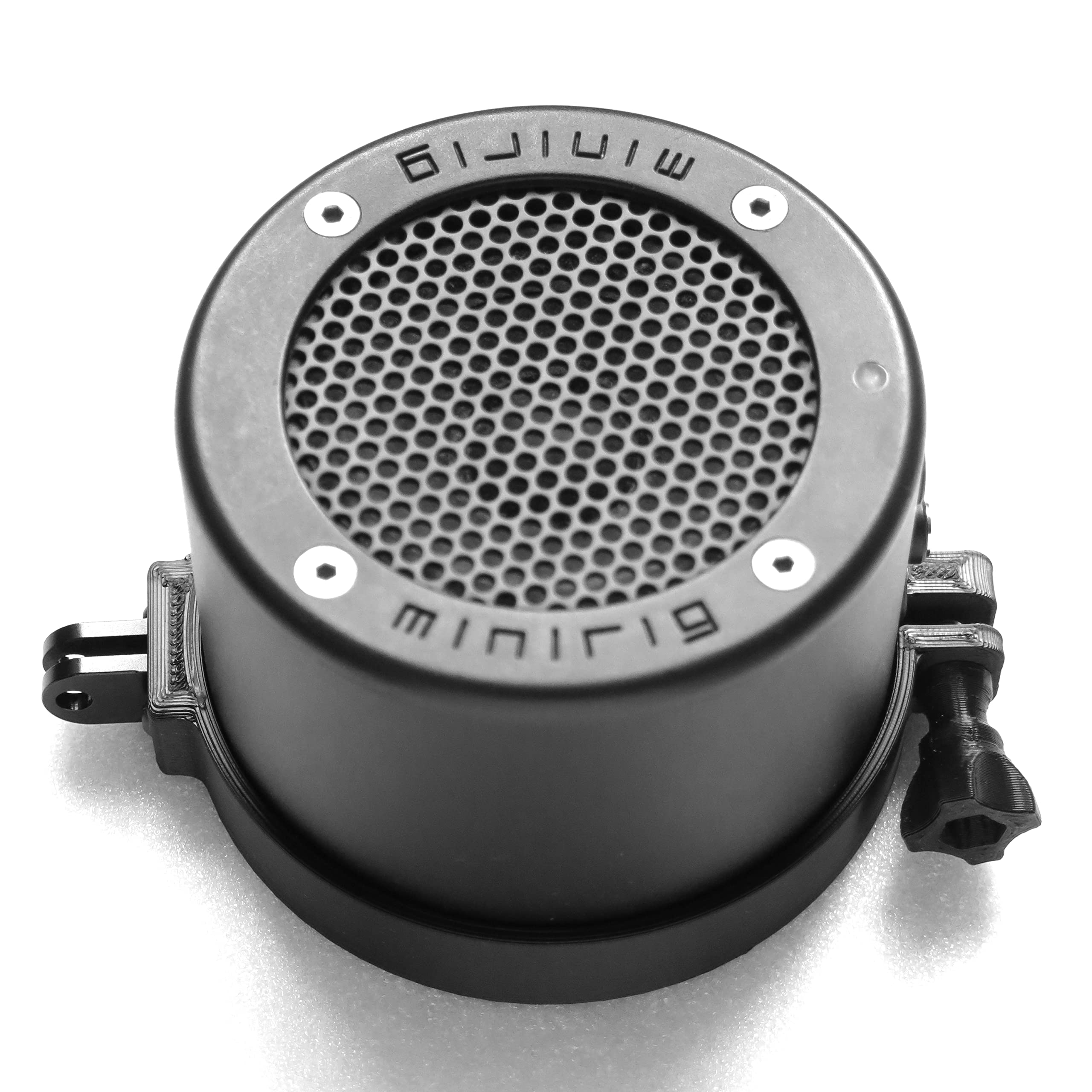 TorqueTech Universal Mount for Minirig MINI 1/2 Speaker compatible with GoPro Mounts, Black
