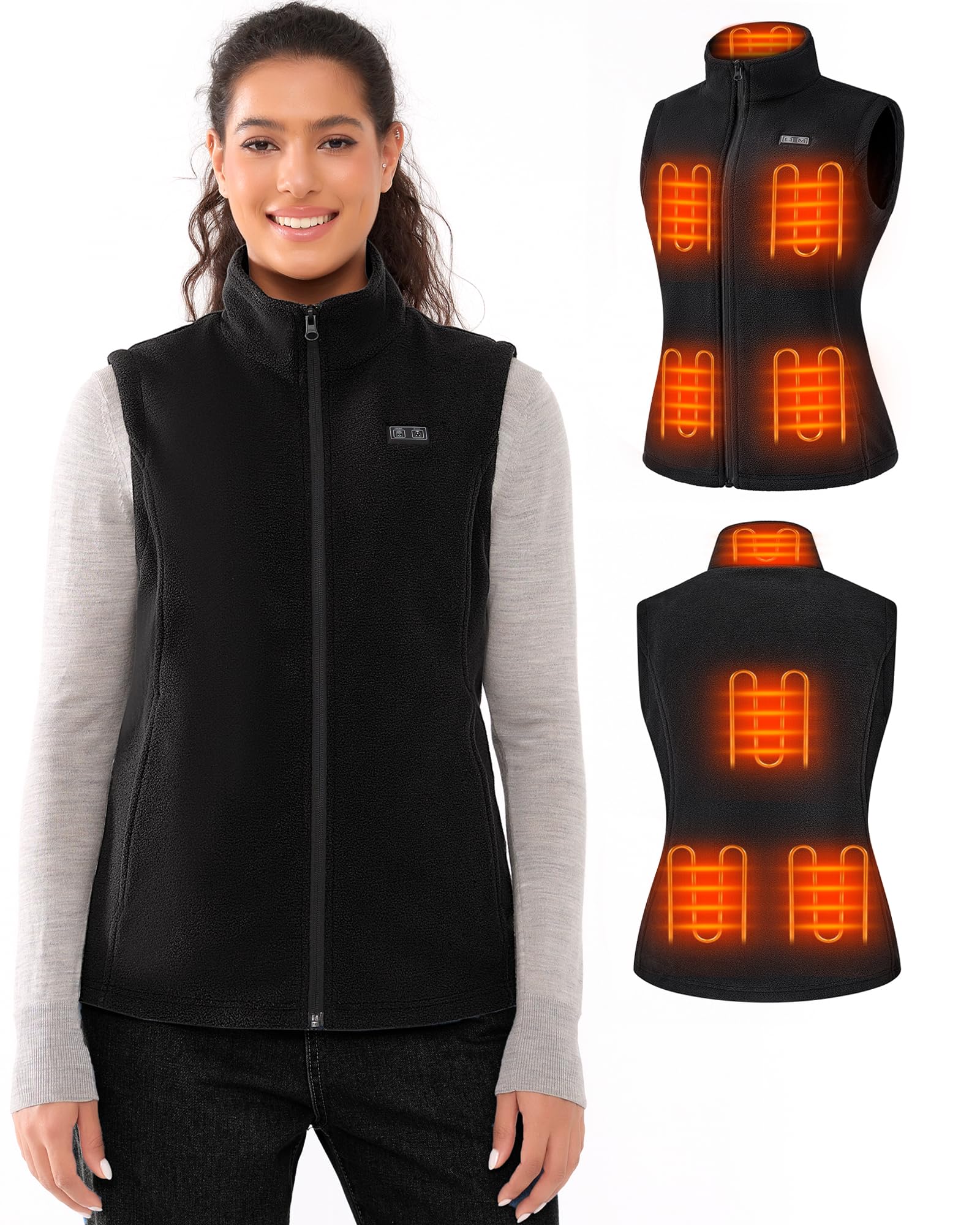 Heated Vest Women 16000mAh