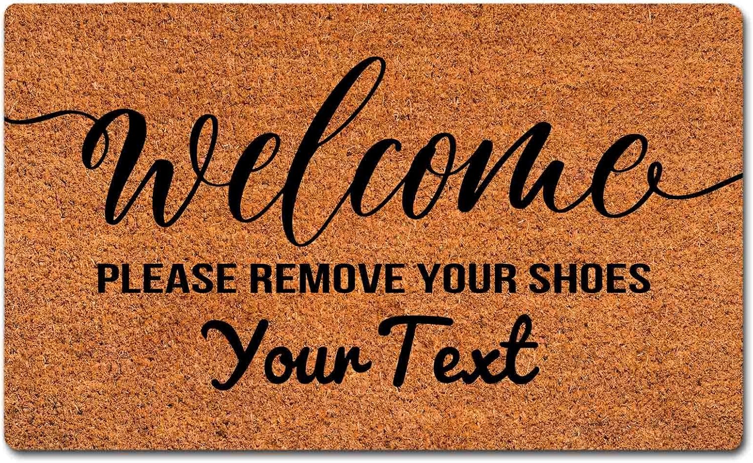 Please Remove Your Shoes Door Mat Doormat Custom Doormat