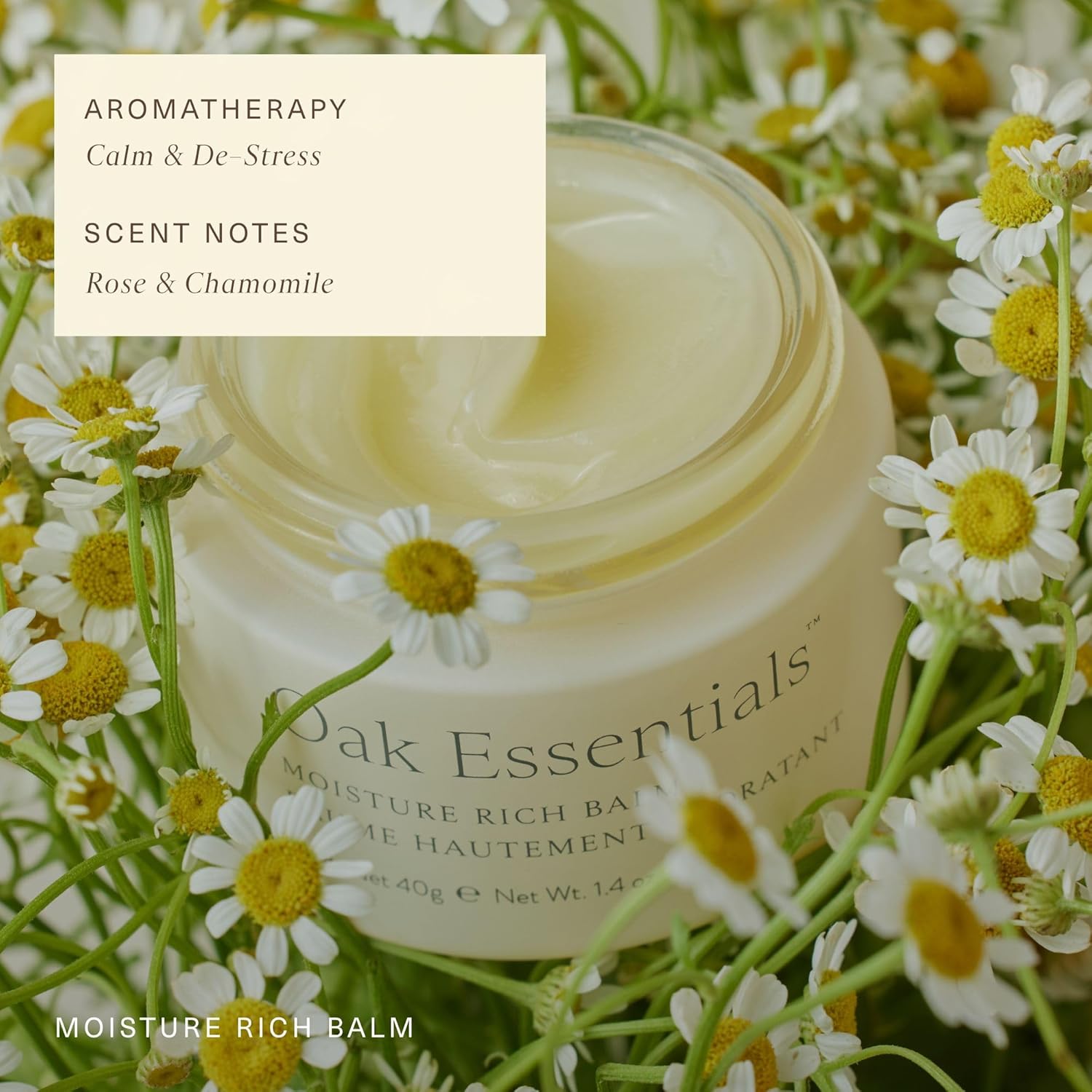 Oak Essentials Moisture Rich Balm | Nourishing Face Balm with Sea Buckthorn & Borage Seed Oil to Help Support Collagen and Deep Hydration, 1.4 Oz - Image 7