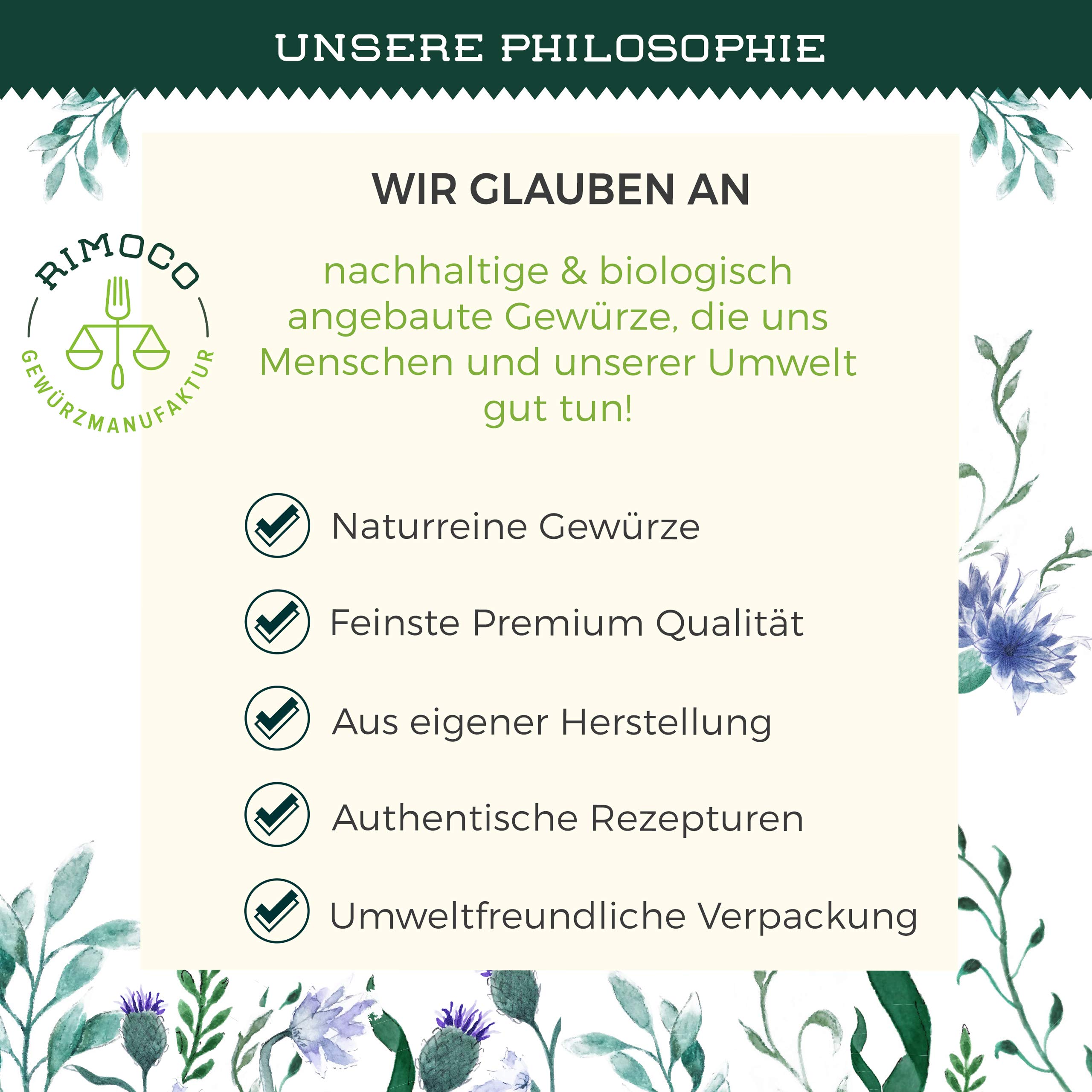 Rimoco N°907 Wasabi Pulver - echte Wasabiwurzel fein gemahlen (100% Wasabia japonica) | Wasabipulver zur Herstellung von Wasabipaste | 40g in eleganter Gewürzdose mit Aromadeckel