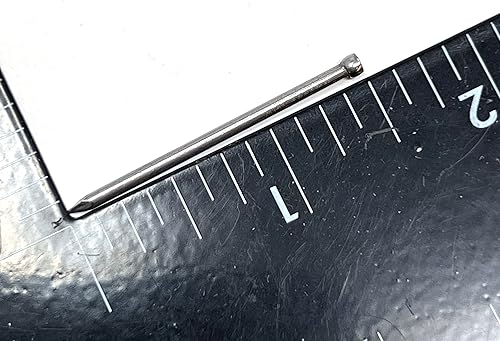 Miniatura 4 de Huttig-Grip - Uñas de acabado 4D de 1-12 pulgadas para fijar moldura y moldura HGN4F5 acabado brillante, paquete de 5 libras de uñas 2810