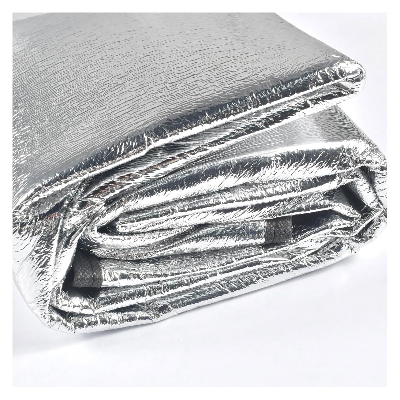 Estera de aluminio para dormir, estera de espuma para acampar, estera aislante de aluminio, alfombra reflectante, alfombra de tienda, alfombra de tierra, alfombra plegable de 7 mm
