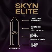 Vista 3 de SKYN Elite - 36 unidades - Condones ultrafinos y lubricados sin látex