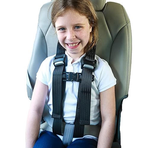 EZ-ON Products Durable 43YC. One Size Fits Most. Converts Personal Vehicle Lap or Lap/Shoulder Seatbelts Into a 5-Point Securement. User-Friendly Vest. No Mount Needed. Meets NHTSA Regulation.