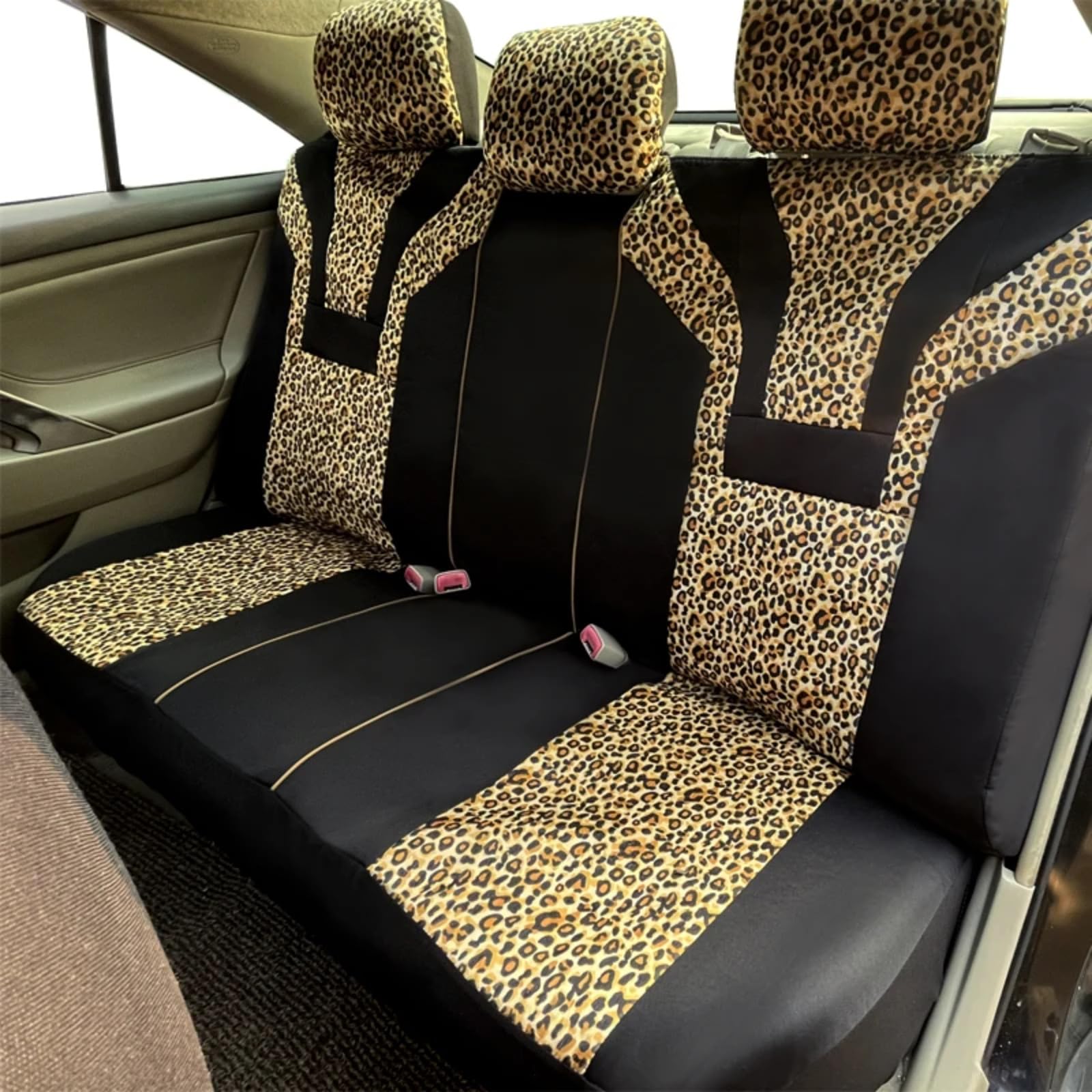 Juego Asientos Coche Funda Universal Invierno Para Asientos Coche 5 Plazas Aplicable A La Mayoría De Coches SUV Camiones Y Furgonetas. Accesorios Decoración Interior(Browm)