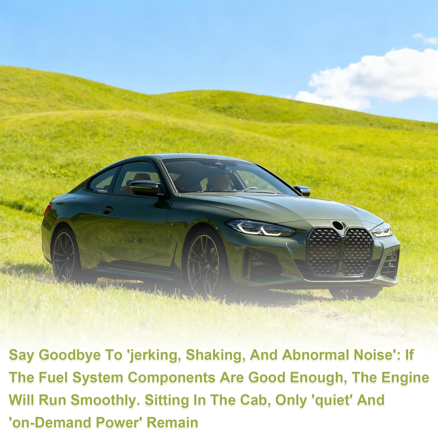 Set of 4 Fuel Injectors Compatible With 2018-2024 BMW 430i/840i/M440i/X3/230i/430i/530e/530i/540i/840i/M240i/X4/X5/X6/330i/X7/Z4/740i/M340i xDrive 13538656548 75114064 FJ1507