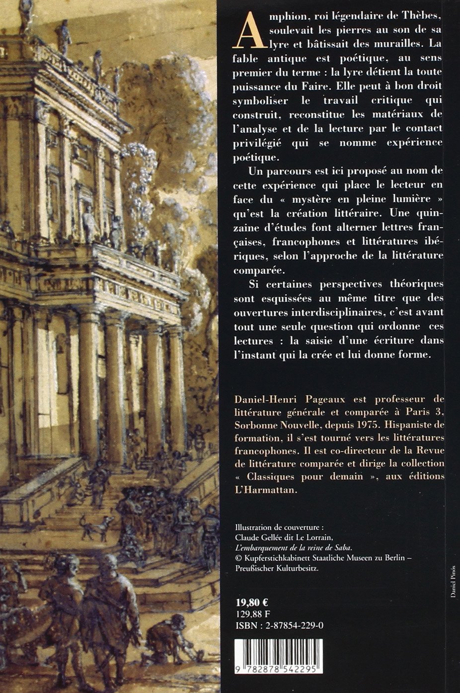 La Lyre D'Amphion. De Thebes A La Havanne, Pour Une Poetique Sans Frontieres
