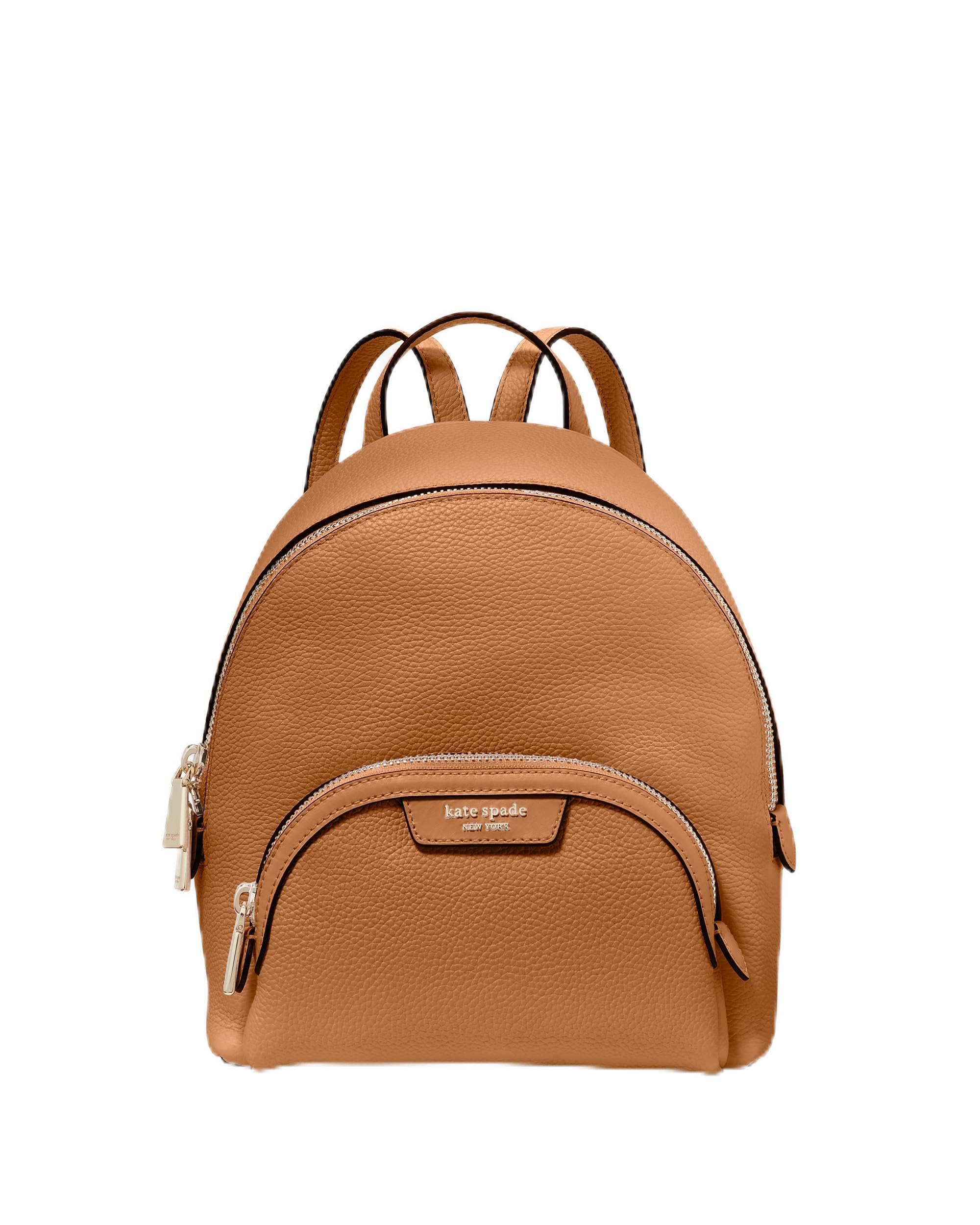 kate spade new york Hudson Pebbled Leather Small Backpack, Bungalow