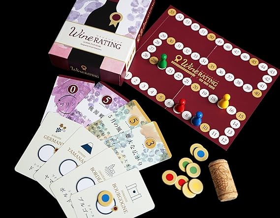 Amazon ワインレーティング Wine Rating テイスティングカードゲーム カードゲーム トランプ おもちゃ