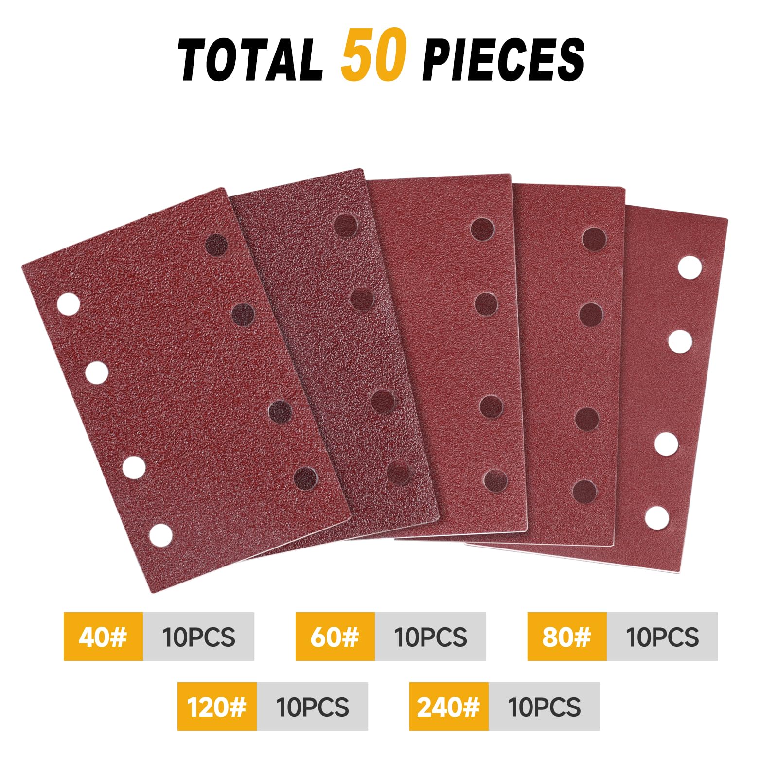 Sruhrak 80x133mm Sandpaper Set - Image 3