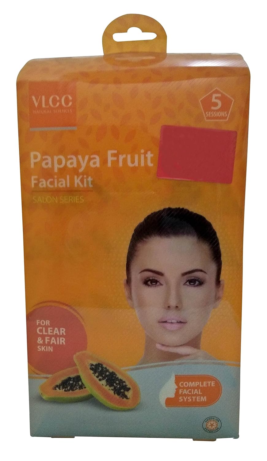 VLCC Papaya Fruit Facial Kit, 5 Session, 300g Amazon.in Beauty