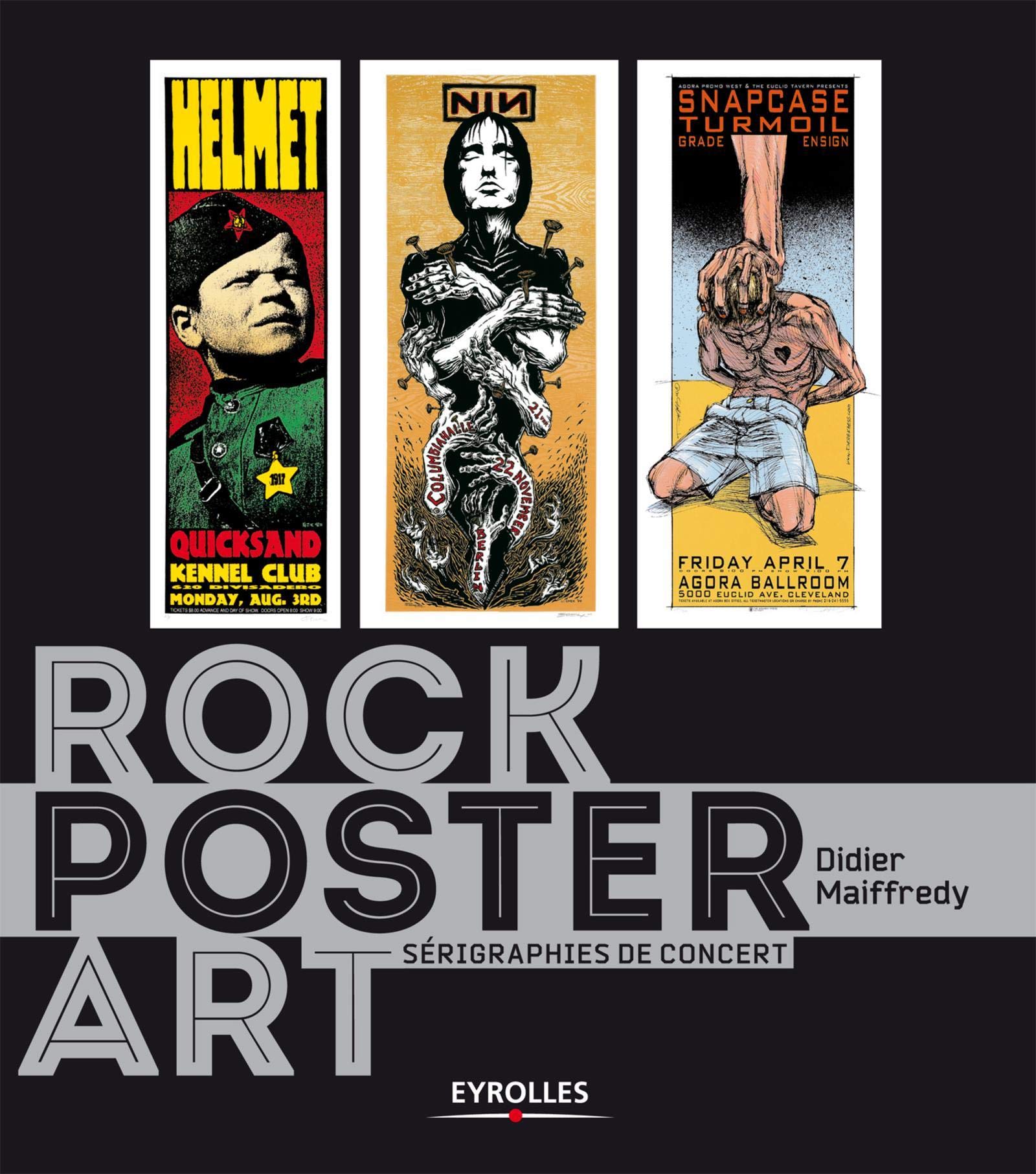 Rock Poster Art: Sérigraphies de concerts.