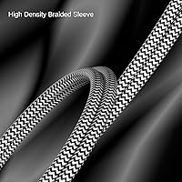 Vista 7 de Audio equilibrado audiófilo 2RCA a doble XLR macho Cables de conexión 1M/3.3FT HiFi Cable de interconexión para cine en casa, HDTV, amplificadores