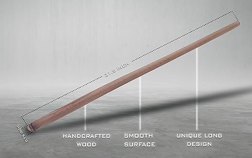 Miniatura 2 de Rodillo extra largo de madera de baklava turca de 31.5 in (31.5 pulgadas)  Para hornear, masa, pasta, cocina