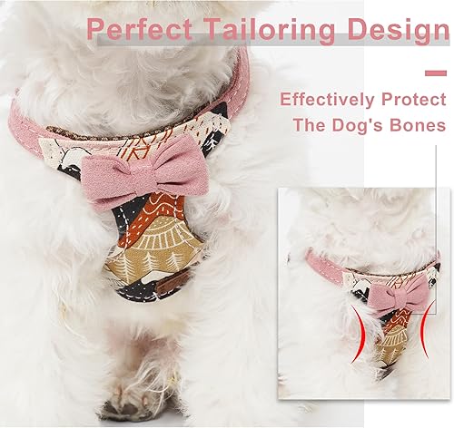 Miniatura 2 de Arnés sin tirones para perro, con correa multifunción, pechera suave y ajustable para mascota, no ahorca, chaleco a prueba de escape para perros