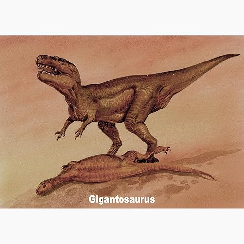 Miniatura 2 de CafePress Giganotosaurus Dinosaur Magnet 2.25" Round Magnet, Refrigerator Magnet