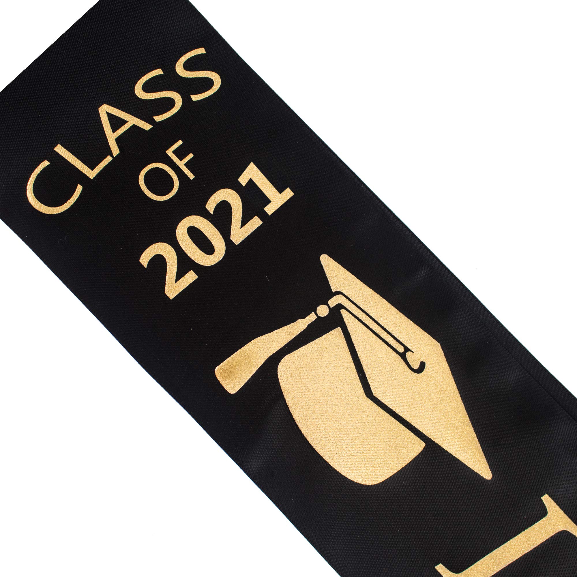 Buy Graduation Sash Class of 2022 Graduation Stole with Gold Glitter