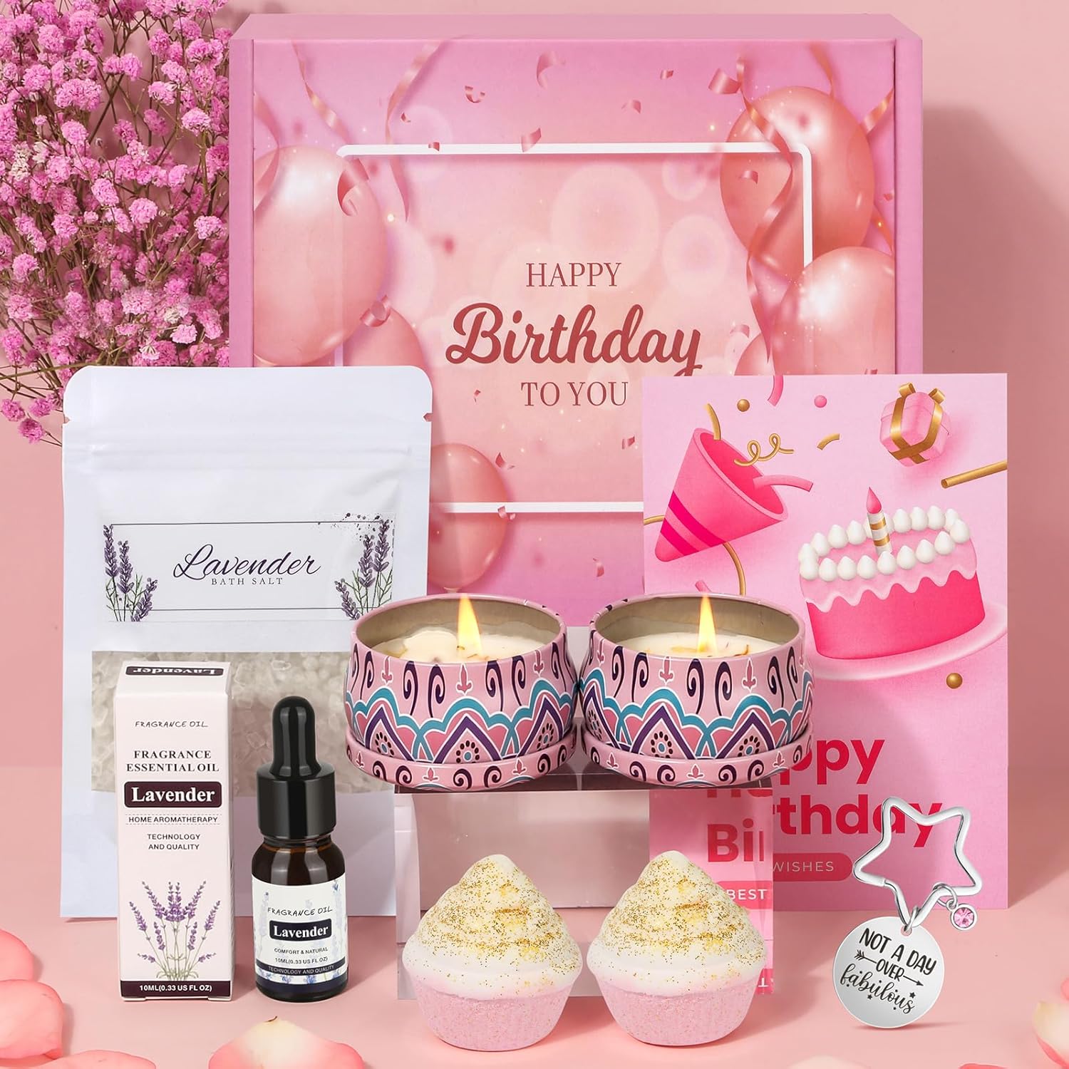 Pamper Gifts for Women, Birthday Gifts, Pamper Sets Hamper for Women