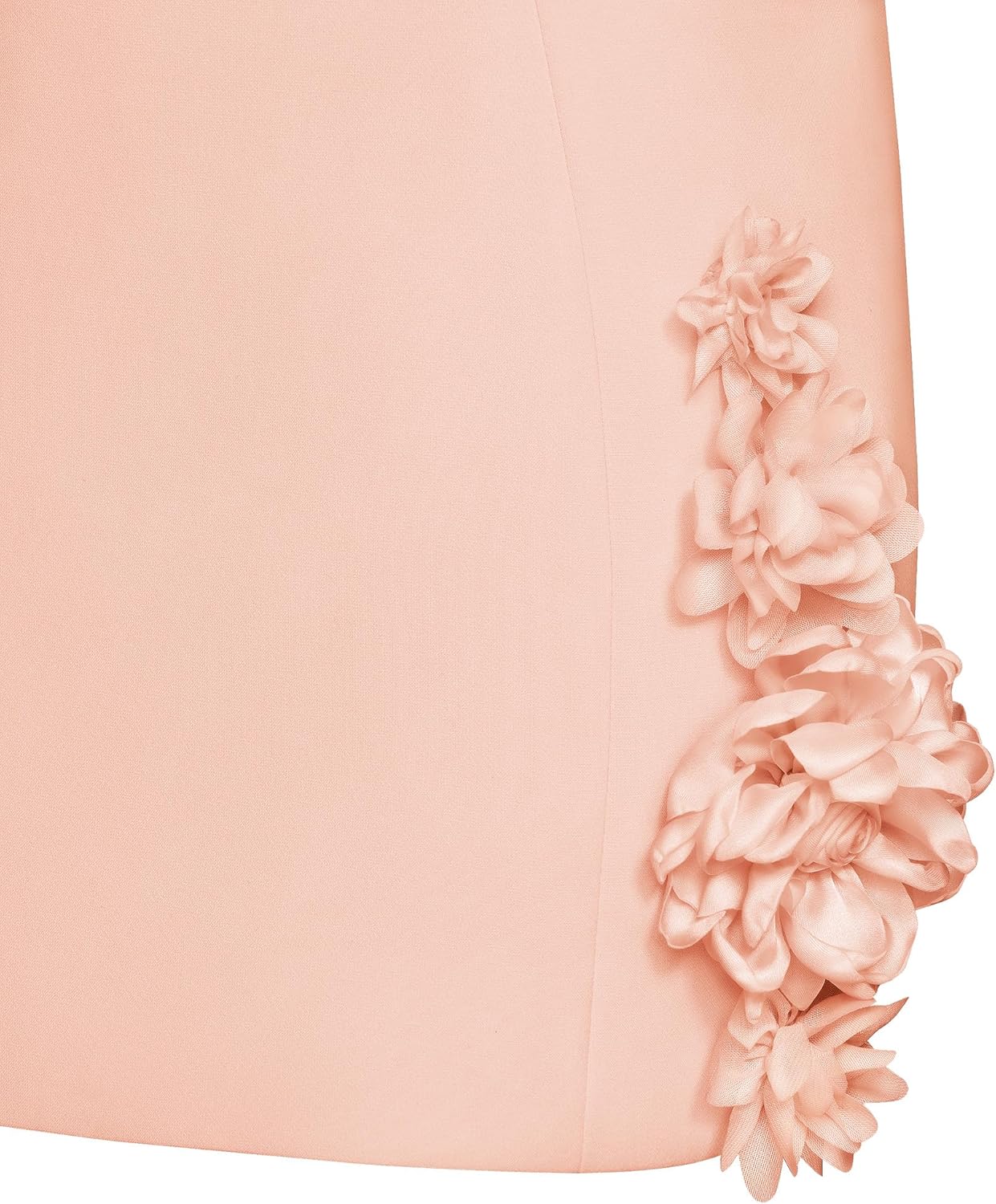 JW PEI Women's Elaina Pink Rosette Applique Mini Dress - Image 5