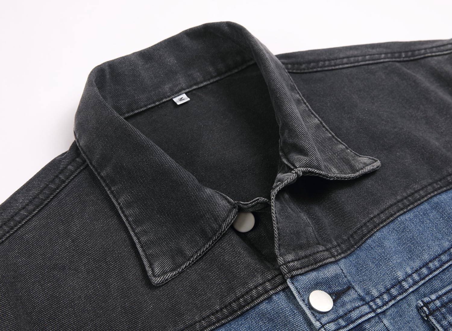 Denim Jeans Jackets For Slim Fit Destroyed Distressed Fashion Ripped Vintage Coat Jeans Jacket - Image 3
