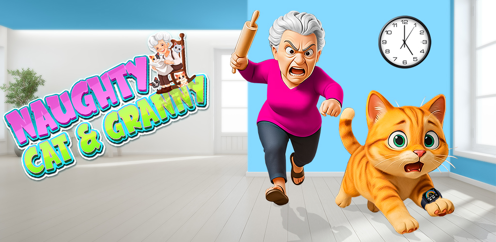 Katzen- & Oma-Chaos-Simulator: Böse Katze aus der Hölle, Streich-Abenteuer, Opa-Haus