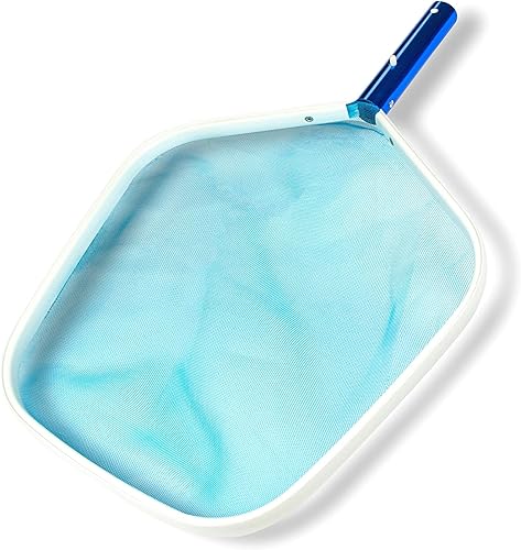 Vista 7 de HYDROTOOLS by Swiline 8025 - Limpiador de cabeza de red reforzado de aluminio para piscina, spa, fuente, estanque, jacuzzi, hojas, insectos