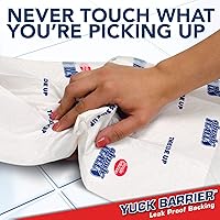 Vista 3 de Simple Solution Abzorbitall - Toallas absorbentes para mascotas, hojas de limpieza de orina y excrementos de perro multisuperficie, 12 x 17