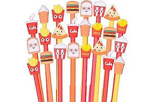 Pens Shaped Charcuterie: Delightful Fast Food Novelty Gel Pens
