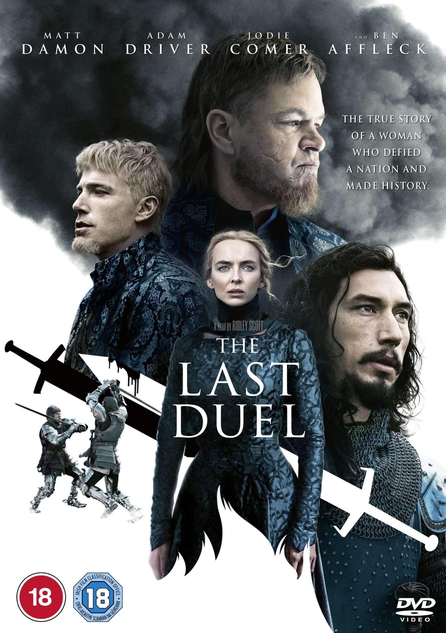 The Last Duel DVD (2021) Matt Damon, Scott (DIR) cert 18 ***NEW***