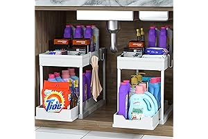 efuytech Multi-Purpose Under Sink Organizer