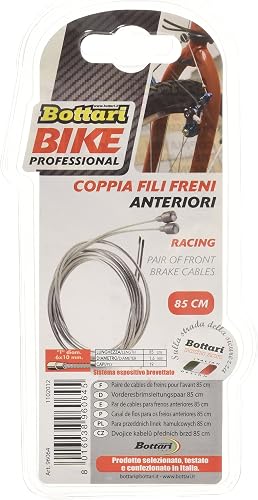 Bottari bike Accessoires de Frein Avant Racing (Paire) – Argent, 85 cm pour Homm