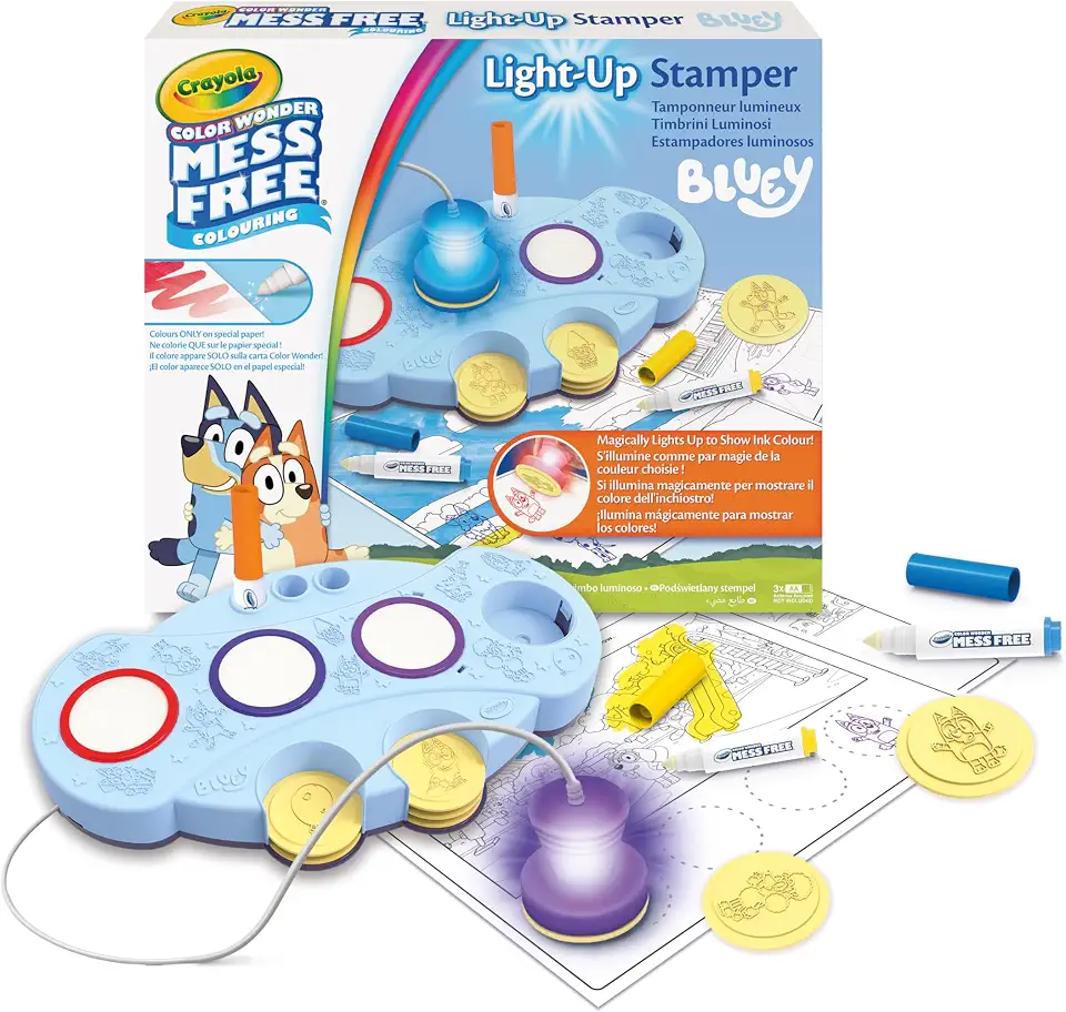 Crayola Light Up Mess Free Coloring Stamping