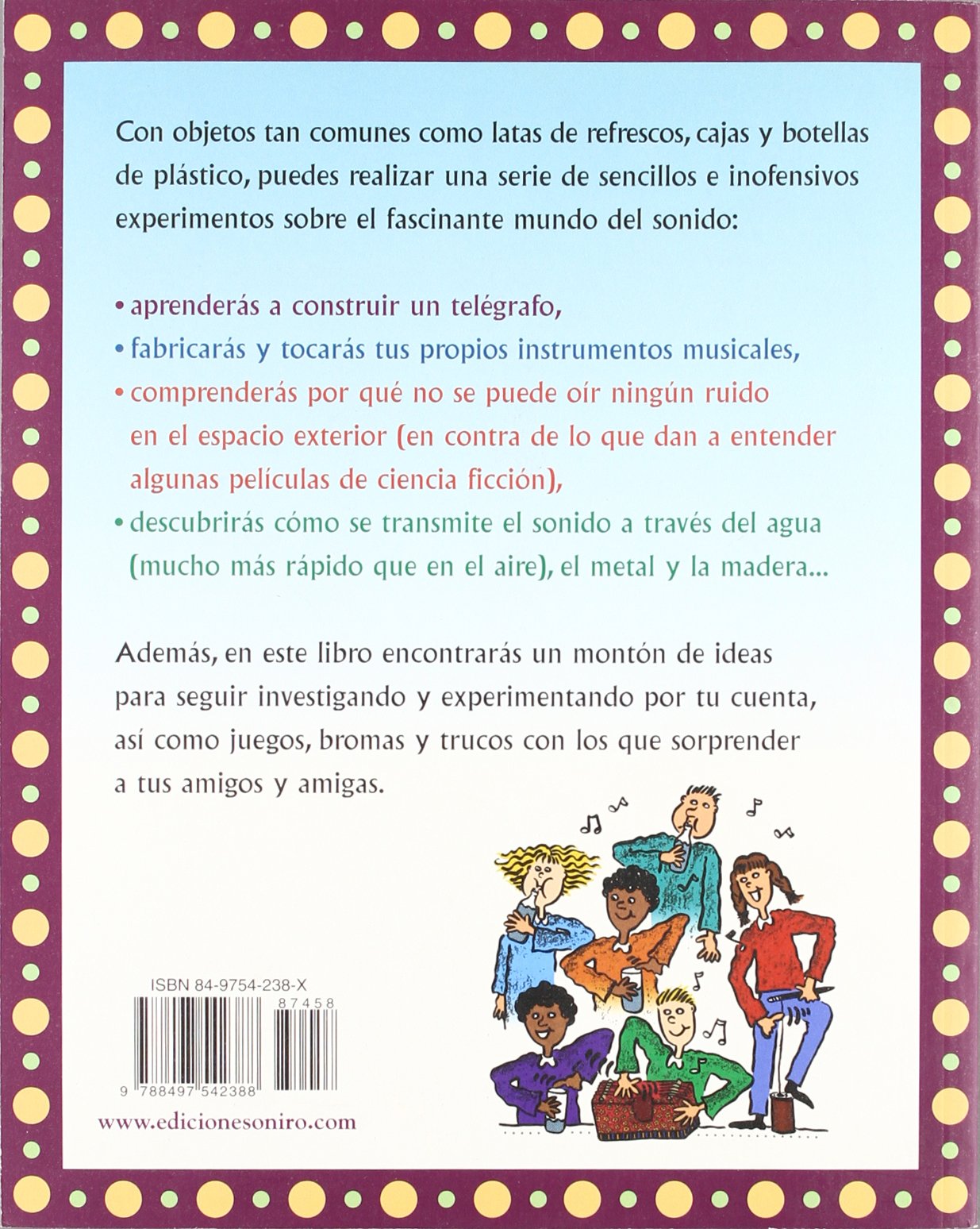 CIENCIA SONORA (EL JUEGO DE LA CIENCIA)