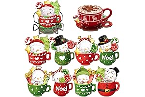 DIY Christmas Hot Cocoa Snowmen Diamond Art Coasters Kit: Spark Creativity & Holiday Joy!