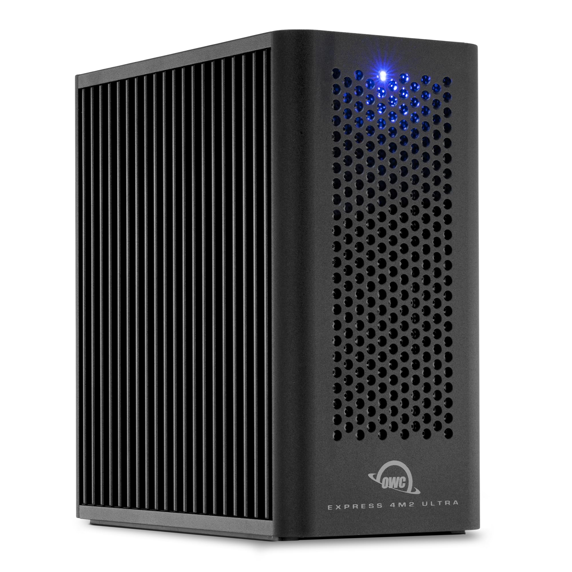 OWC Boîtier SSD Express 4 M2 Ultra Thunderbolt 5 80 Go/s NVMe M.2 Quatre Emplacements