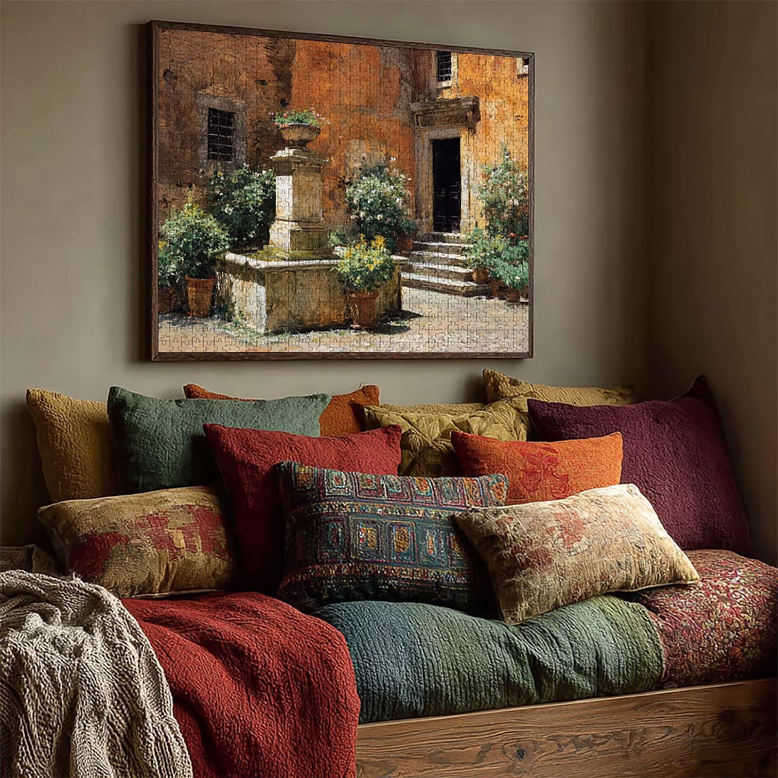 Drewniane puzzle krajobrazowe, 122 x 81 cm, puzzle roślinne, 3000 sztuk, dla dorosłych, z pudełkiem, łatwe do odróżnienia, edukacyjna wymagająca gra, letnia dekoracja, piękne prezenty, T-9649