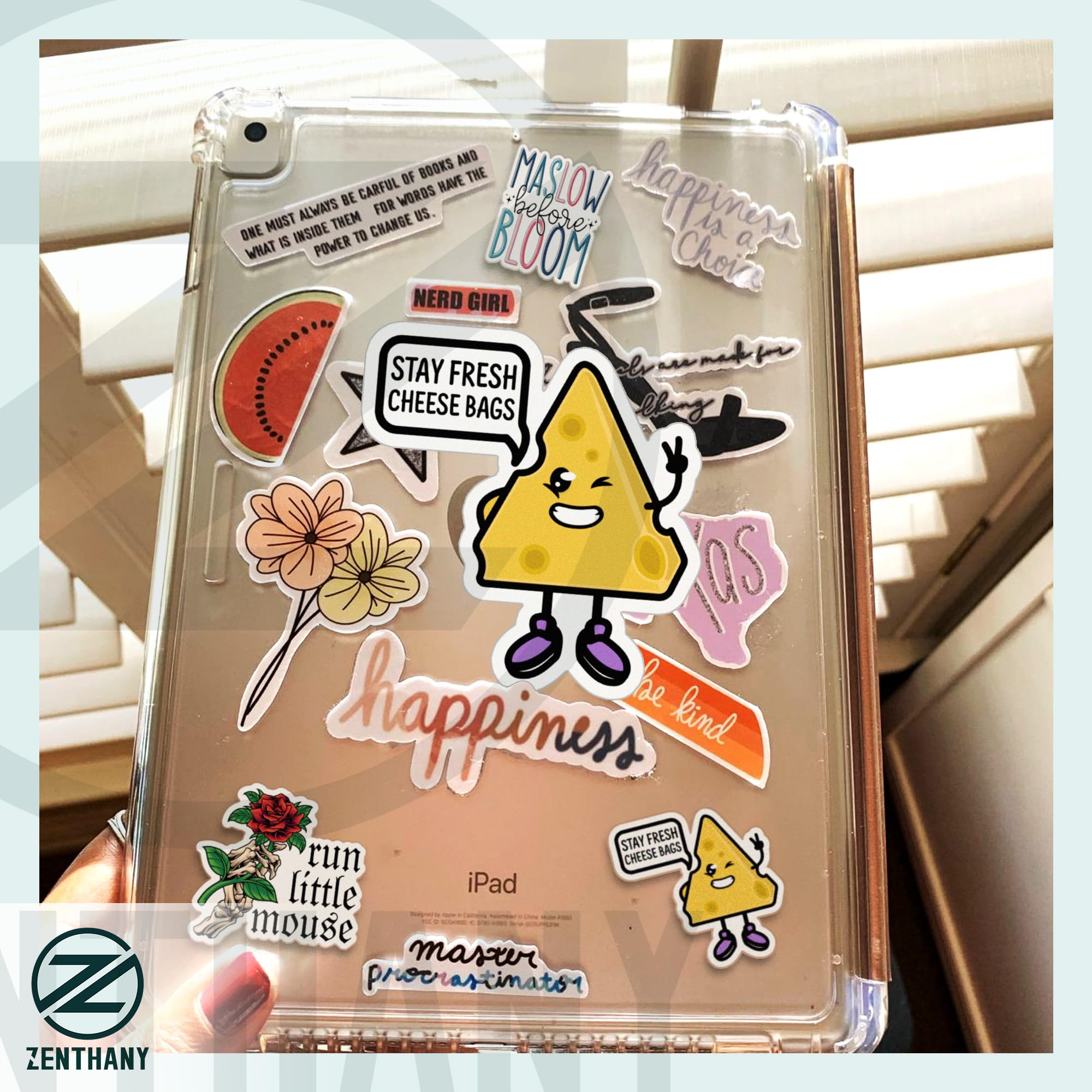 Amazon.com: (3 件) Stay Fresh 起司袋貼紙可愛起司袋情人趣味防水乙烯基貼紙適用於筆記型電腦水瓶硬帽杯子汽車貼花禮物