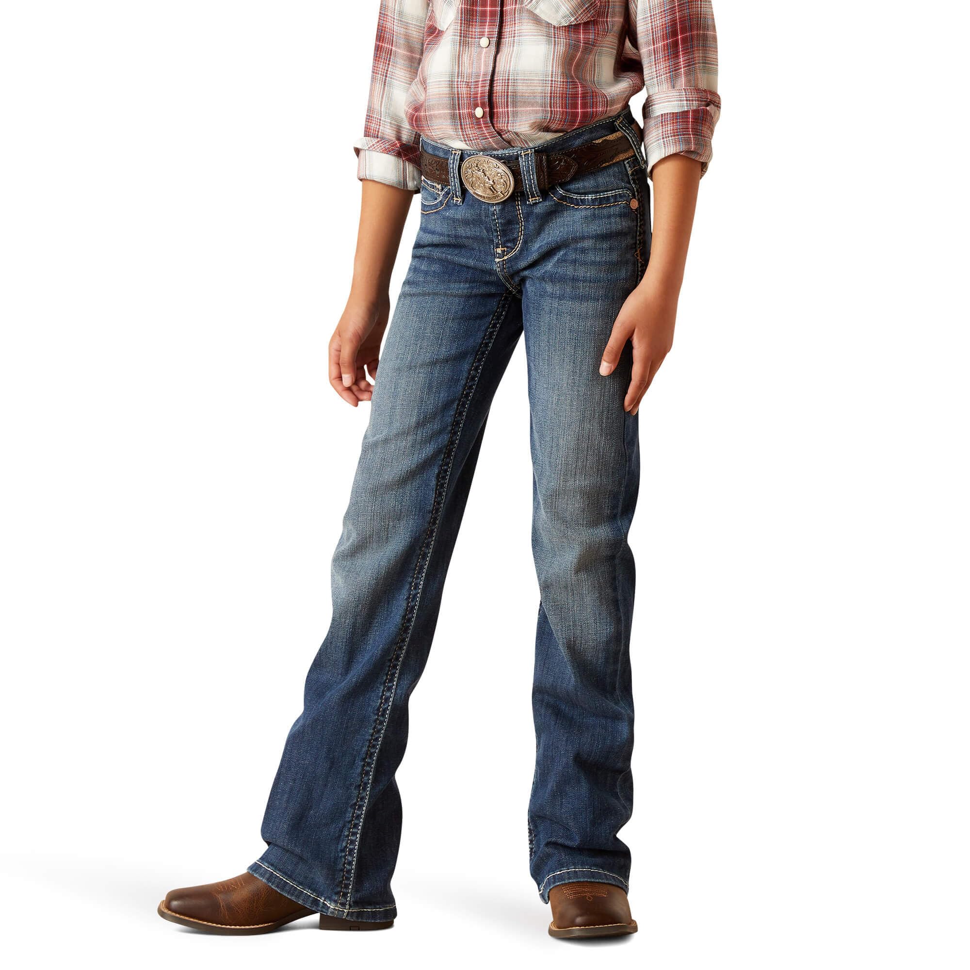 Ariat R.e.a.l. Everlee - Jeans de Corte de Bota para niña