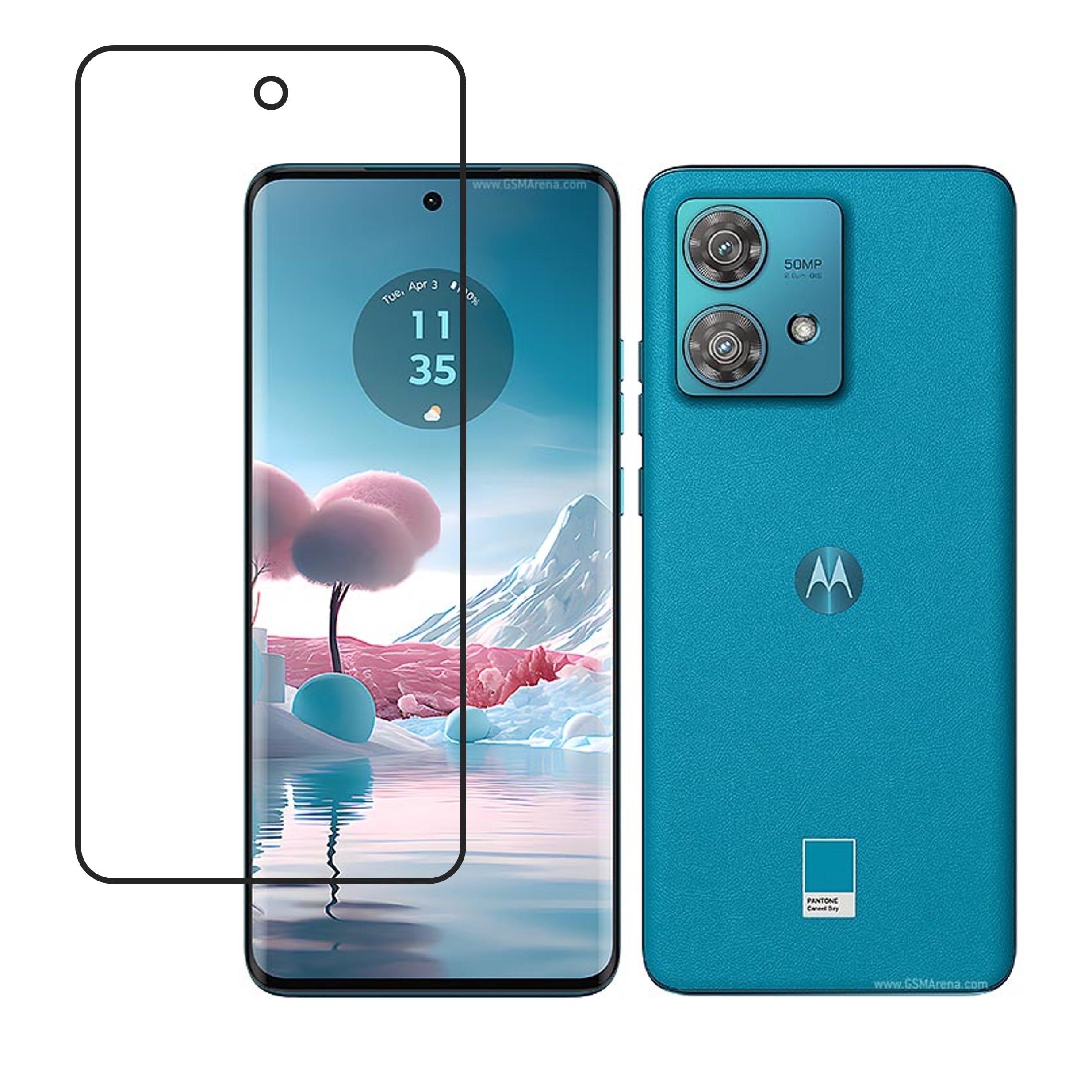 DVTECH® Motorola Edge 40 Neo Compatible Screen Protector TPU Crystal Clear unbreakable Front (Flexible Screen Protector) (B0CJYHRPZJ) Amazon Price History, Amazon Price Tracker