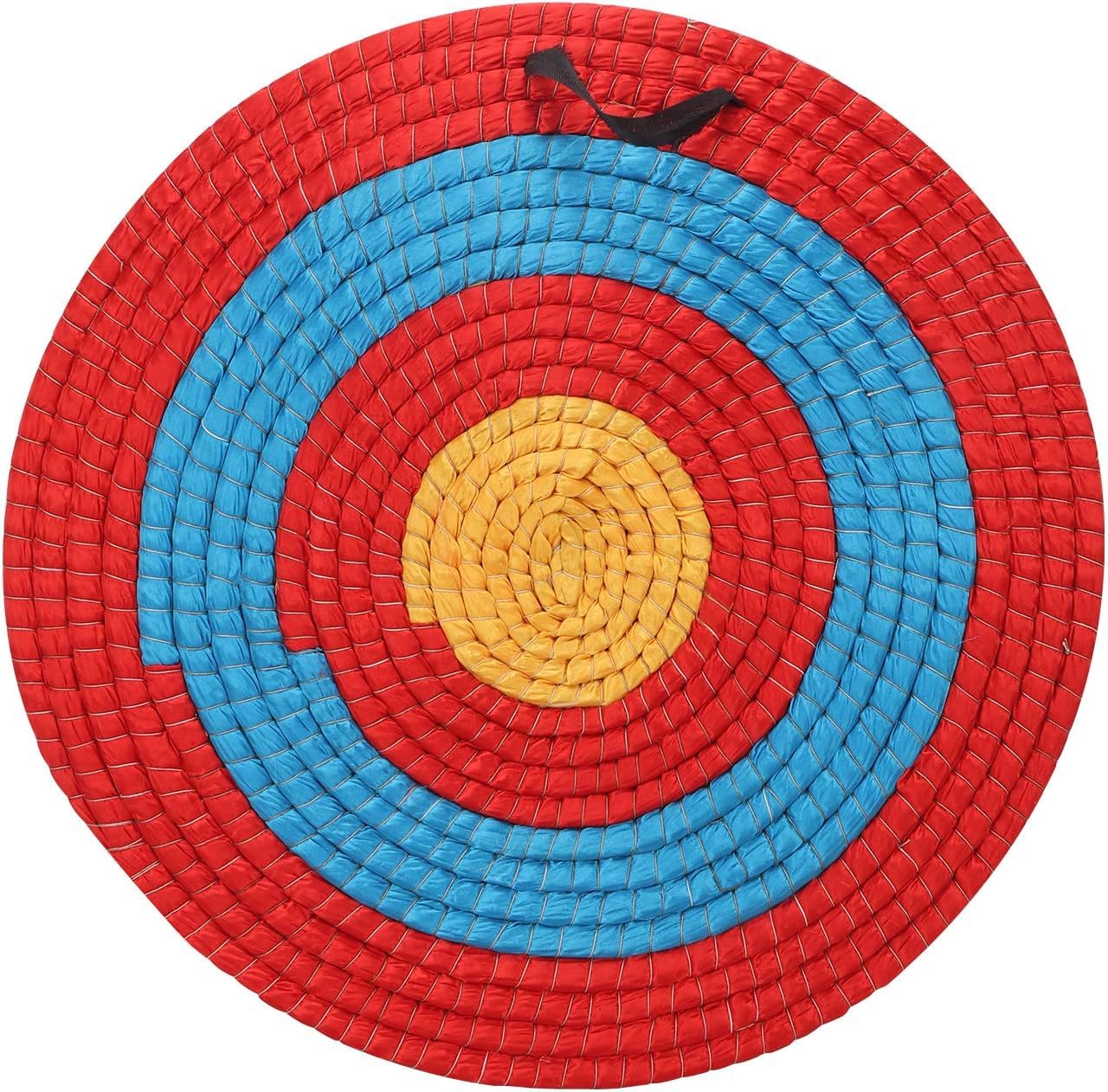 YouyijiaArchery Target Solid Straw Round Target Shooting Bow for Outdoor Sports 21.6 inches Diameter