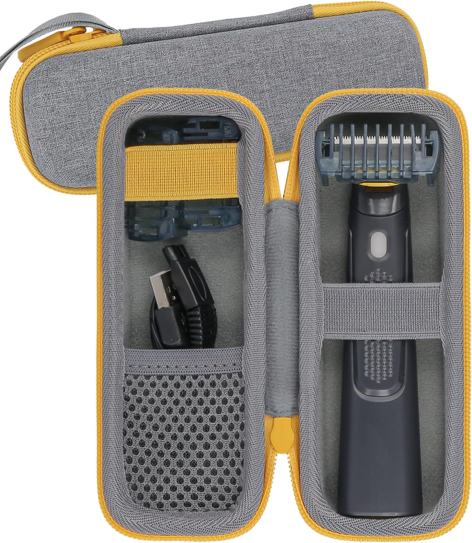 Aenllosi Hard Case for Microtouch Solo Titanium Beard & Body Razor(Case Only)