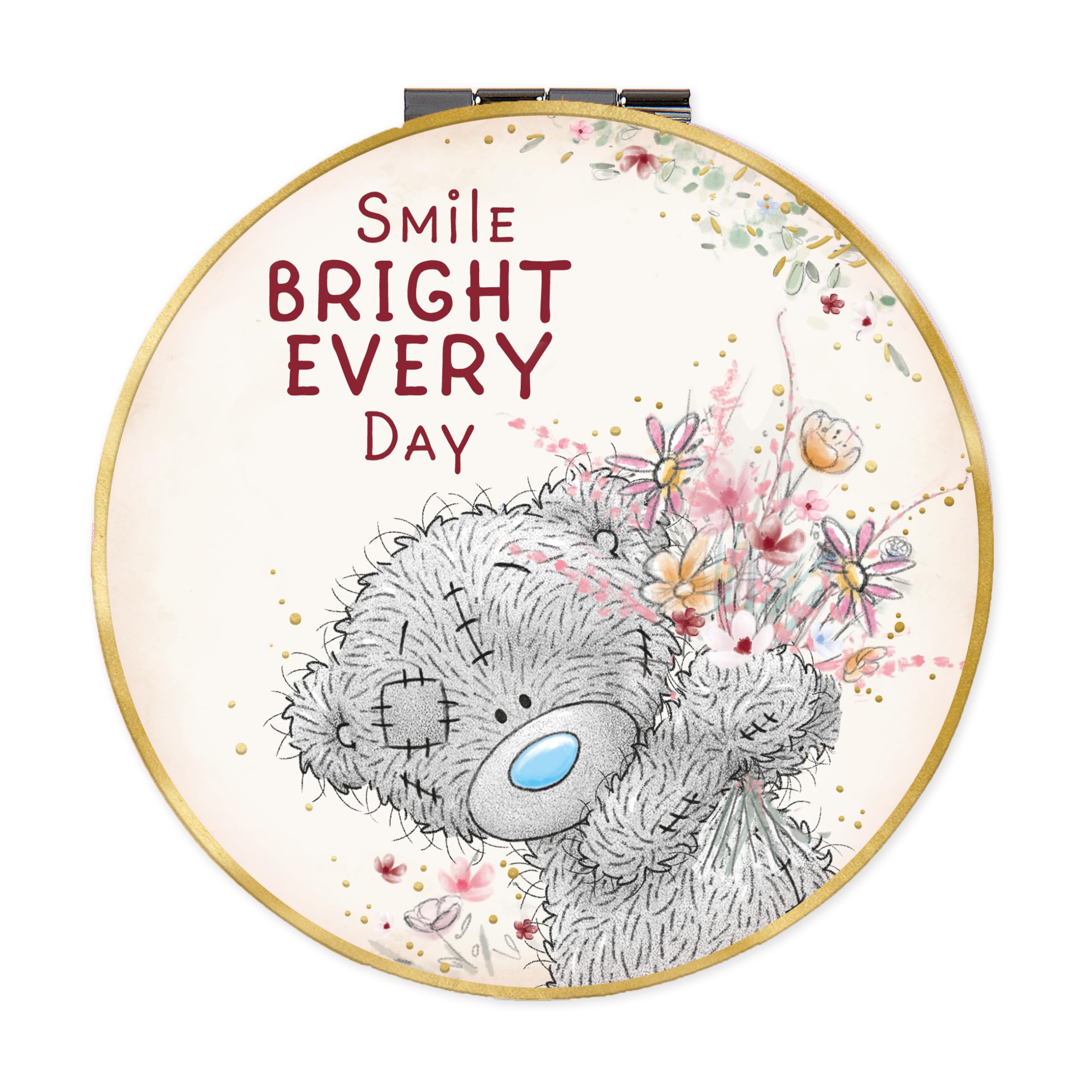 Me to You Tatty Teddy Folding Compact Makeup Mirror With Magnification