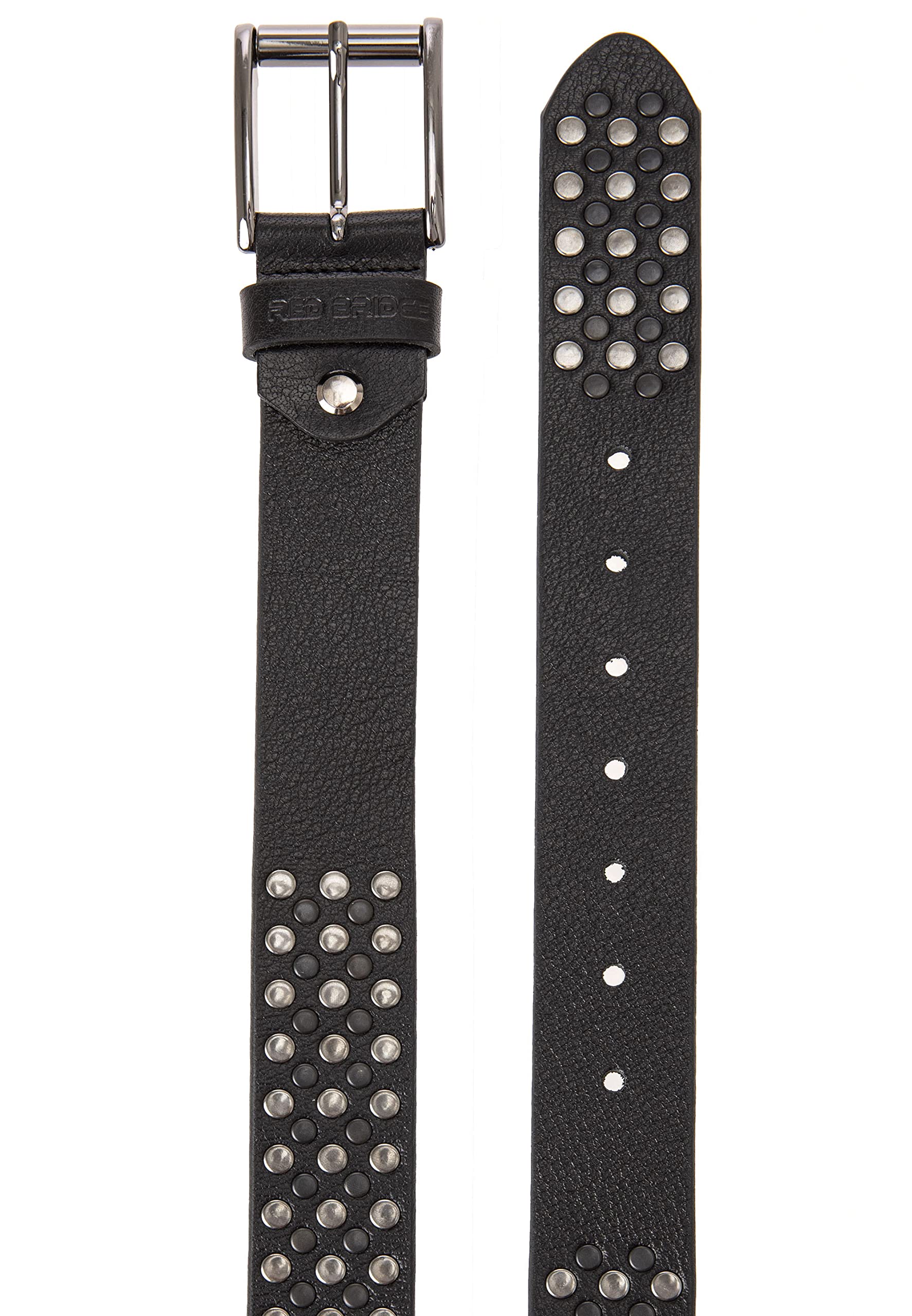 Ceinture en cuir véritable avec rivets - Ceinture en cuir de qualité supérieure