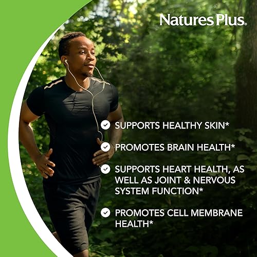 Miniatura 9 de NaturesPlus Ultra Omega 3 6 9 - 1200 mg, 90 cápsulas blandas - Aceite de borraja, aceite de pescado, suplemento de aceite de lino, promueve la salud