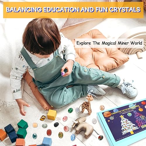 Miniatura 6 de DIY Crystal and Scratch Paper Art Set for Kids Gift, Calenders Gifts for Children, Gemstons DIY Frame Arts and Crafts for kids age 3-12 Gift