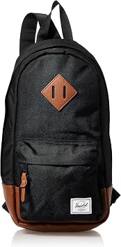 Herschel Supply Co. Heritage Shoulder Black/Tan, 8L